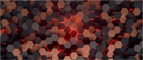 Kép - Futurisztikus absztrakció (120x50 cm)