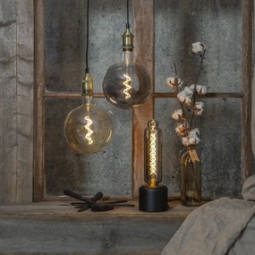 Meleg színű LED szabályozható dekoratív izzó E27, 3 W Industrial Vintage – Star Trading