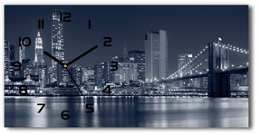 Négyszögletes üvegóra vízszintesen Manhattan new york city pl_zsp_60x30_f_37762397