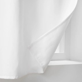 Fehér mikroszálas termo hangszigetelő függöny 135x180 cm Micropolar – douceur d'intérieur