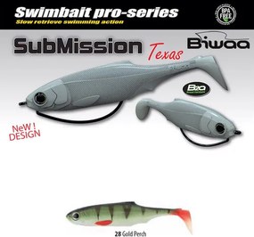 BIWAA SUBMISSION 4" 10cm 28 Gold Perch