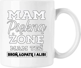 Bögre feleség mém vicc vicces idézet fehér 330ml