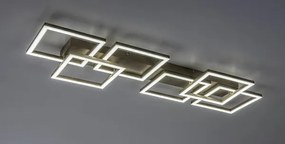 Rabalux 71500 - LED dimmelhető mennyezeti lámpa FATMA 40W/230V 3000-6500K 33x100 cm bézs+távirányító