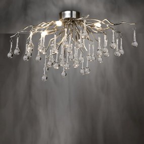 Paul Neuhaus glamour modern mennyezeti lámpa icicle acél pln8090-55