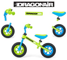 Gyerek futóbicikli Milly Mally Dragon Air green