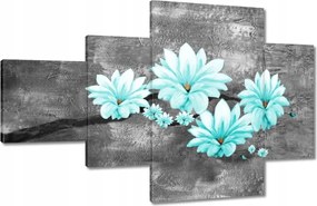 Vászonkép 130x80 Türkiz magnólia