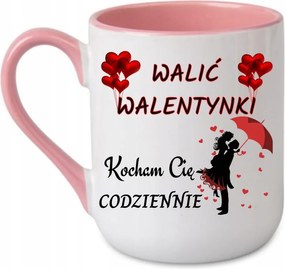 Bögre „Valentin nap Szeretlek minden nap” nevek Rózsaszín 330 coffee