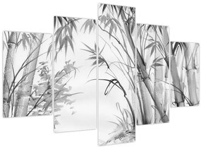Kép - Bambusz erdő (150x105 cm)