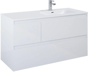 Elita Split szekrény 120x45.8x63.5 cm Függesztett, mosdó alatti fehér 169096