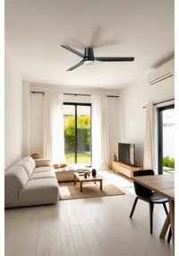 FARO 33830-1TW-LED Dimmelhető ventilátor PUNT TUB M LED/18W/230V 3000/4200/6500K  + távirányító