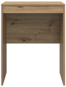 vidaXL Íróasztal Művészi tölgy Mérnöki fa 60 x 50 x 76 cm Íróasztal