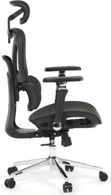 Irodai szék szinkronmechanikás fekete hálós KA-B2363 BK