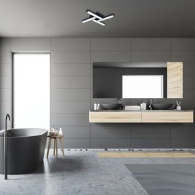 Rabalux 2168 - LED Fürdőszobai mennyezeti lámpa EVAN LED/18W/230V IP44