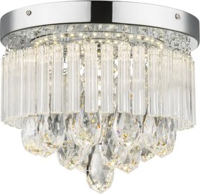 Mennyezeti Lámpa Kristály MANILO GLOBO-68598A