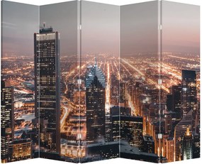Paraván - Fényes metropolisz (210x170 cm)