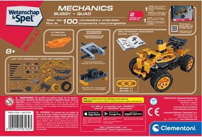 Buggy és Quad Mechanics építőjáték Clementoni