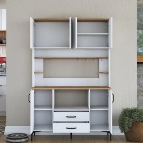 Konyhaszekrény, 120 cm – JE168