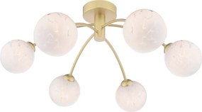 Dar Lighting Izzy IZZ0635-17 Plafonlámpa 6x40w/g9 ip20