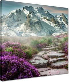 Vászonkép 40x40 Hegyi táj Tájkép