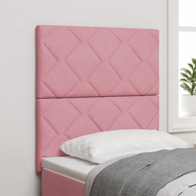 LED Fejtámla Gyémánt Blokk Minta Rózsaszín 80 cm