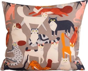 Mikroszálas párnahuzat CATMOSPHERE 45x45 cm, színes