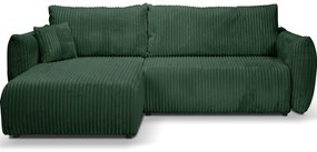 Sarok ülőgarnitúra Alondra (sötétzöld) (B). 1097913