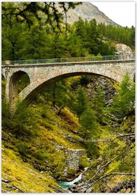 Poszterek 70x100 Híd Tájkép