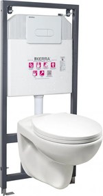 Doris Pacific WH falba építhető WC tartály szett