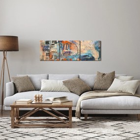 Kép - lovaglásra született (órával) (90x30 cm)