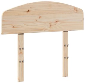 tömör fenyőfa fejtámla 75 cm