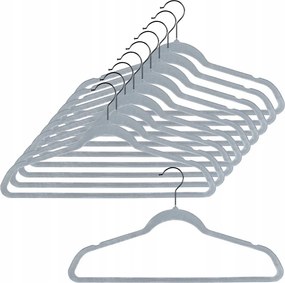 10x Ruhaakasztók Ruházat Velúr Forgatható Függő Ruházat Szekrény