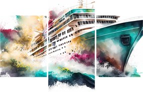 Kép - Akvarell tenger (90x60 cm)