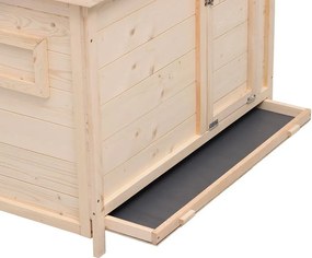 Avenberg HUGO Tyúkól 93 x 73 x 67 cm barna