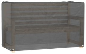 téglalap alakú kerti bútor huzat 8 fűzőlyukkal 125x55x75 cm