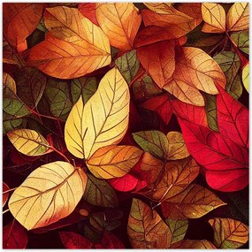 Poszterek 30x30 Őszi levelek Ősz