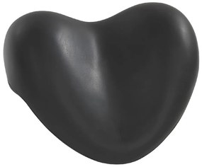 Bath Pillow Black fekete nyakpárna fürdőkádba, 25 x 11 cm - Wenko