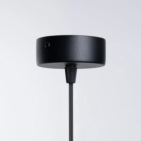 Sollux SL.1358 - Csillár zsinóron HYPERION 1xG9/8W/230V fekete