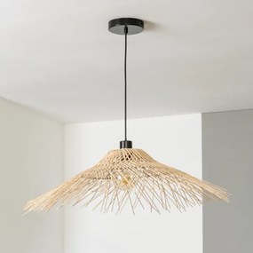 Brilagi – CERIA BOHO LED függőlámpa kábelen, 1xE27/40W/230V, átm. 100 cm, bambusz