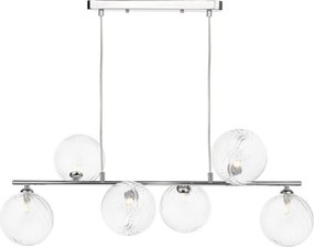 Dar Lighting Spiral SPI6450-22 Függőlámpa 6x40w/g9 ip20