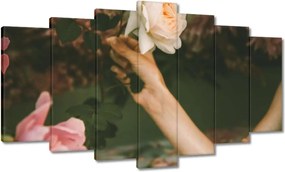 Vászonkép 140x80 Tejfürdő Csaj