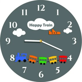 Kék falióra gyerekszobába - HEAPPY