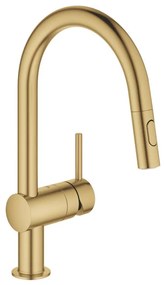 GROHE 32321GN2 - EUROCUBE mosogató csaptelep, arany