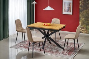 Holter bővíthető étkezőasztal aranytölgy 120-160cm