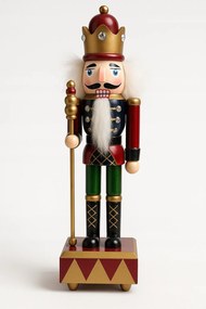 Diótörő zenedoboz figura 30cm karácsonyi őr játék