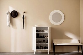 Yoko cipőtartó komód fehér 80cm