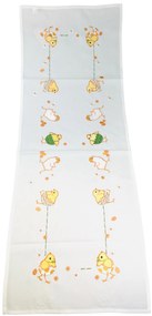 Húsvéti terítő Csirke sárga 40x110cm TiaHome