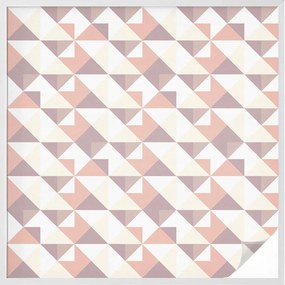 Ablakfólia Öntapadós Adatvédelem Modern háromszögek 100x100