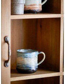 Kék kőedény bögre szett 4 db-os 380 ml Deana – Bloomingville