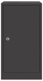 postaláda Fekete 30 x 23 x 55 cm Acél