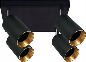 Mennyezeti lámpa Halogén lámpatest Spot Fényszóró LED-hez 4x GU10 Maribel